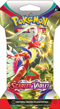 Load image into Gallery viewer, Scarlet & Violet Sleeved Booster
